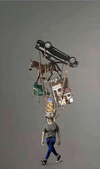 Pedro Gasca "Perro / Las migraciones II"