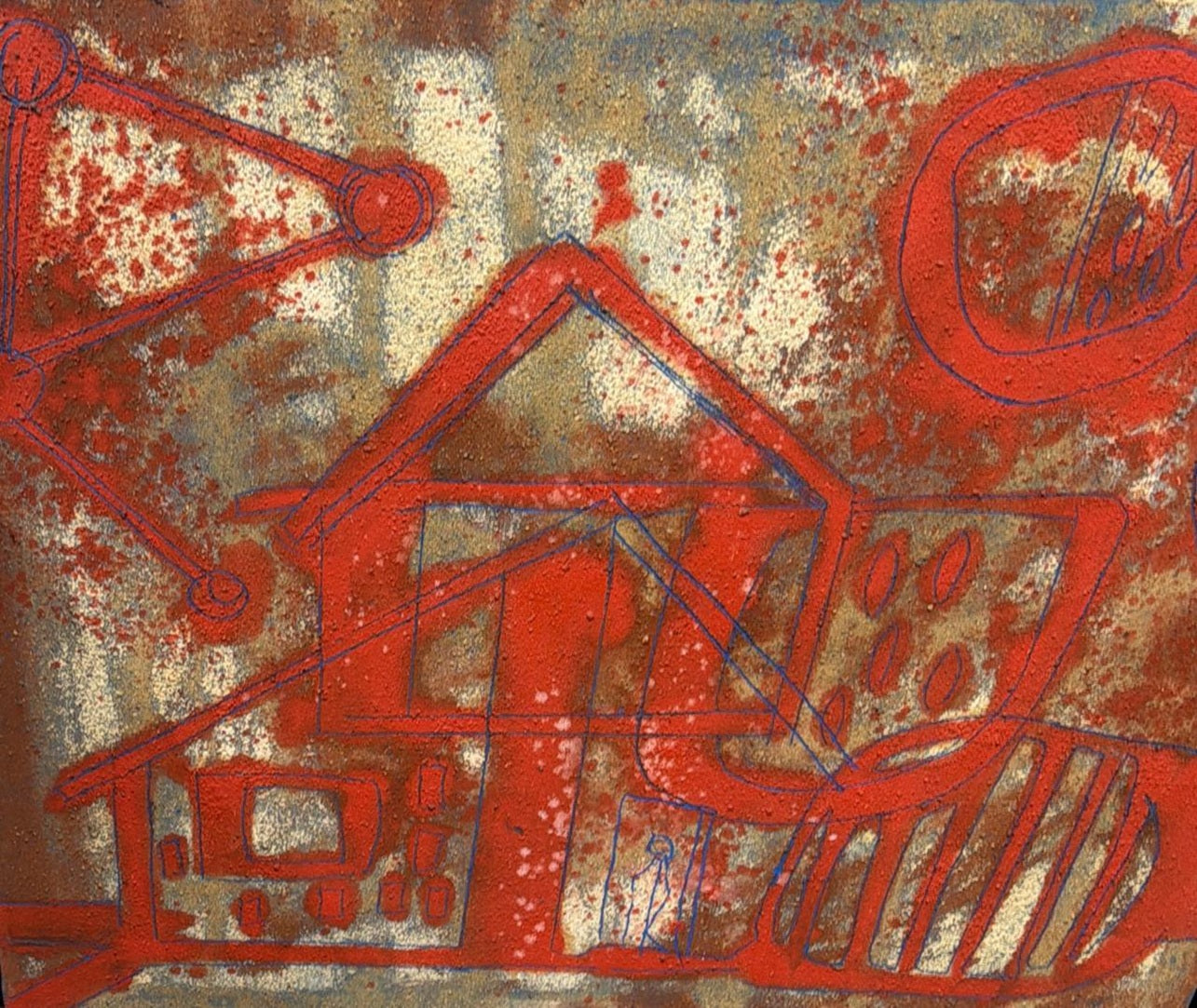 Rosendo Pinacho "Construcción en rojo"