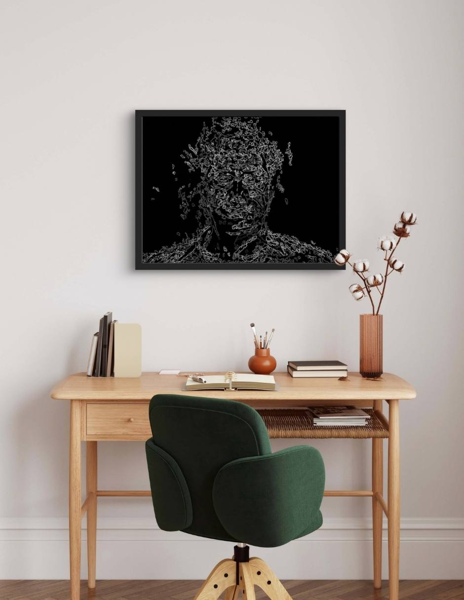 Israel Alvarado "Autorretrato"