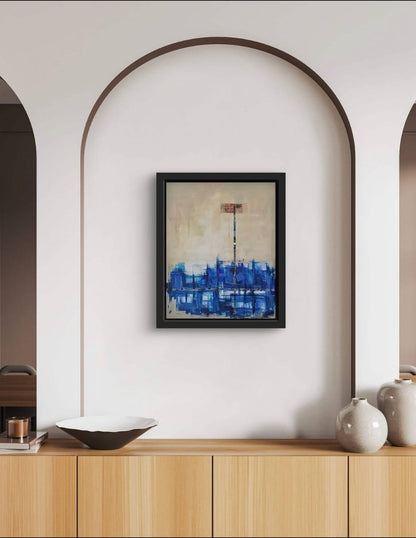 Juan Sacristán "Mirando a través de la ventana IV"