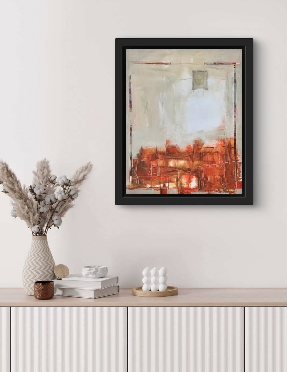 Juan Sacristán "Mirando a través de la ventana V"