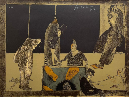 José Luis Cuevas "Sin título"