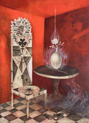 LOTE 198- Leonora Carrington "Silla Daghda"