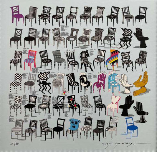 Pedro Friedeberg "Sillas musicales"