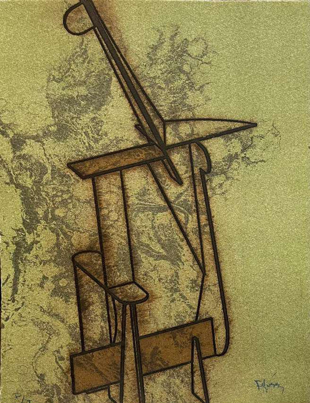 Manuel Felguérez "Sin titulo"