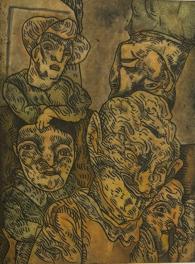 José Luis Cuevas "Sin título"