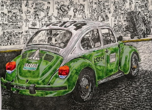 Tlacuilo Mestizo "Sin título"