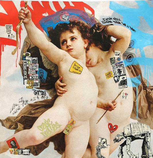 Loop "Black matters and the revolitions, white angel tatoos!"