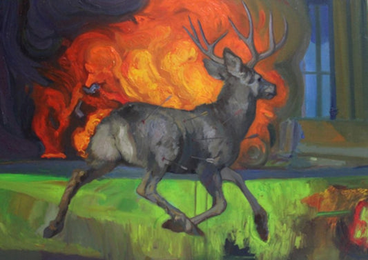 Roble Espinoza "Ciervo flechado"