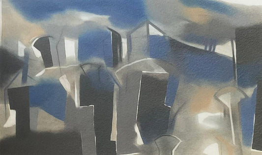 Macotela "Ciudad interior, 1988"