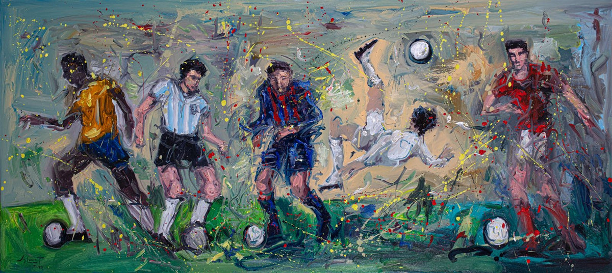 Jazzamoart "El arte del futbol"