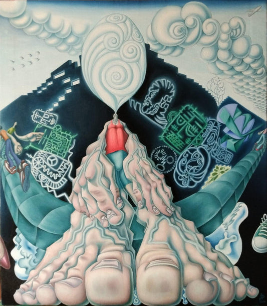 LOTE 69- Abraham Delgadillo Sánchez "Aliento al aire"